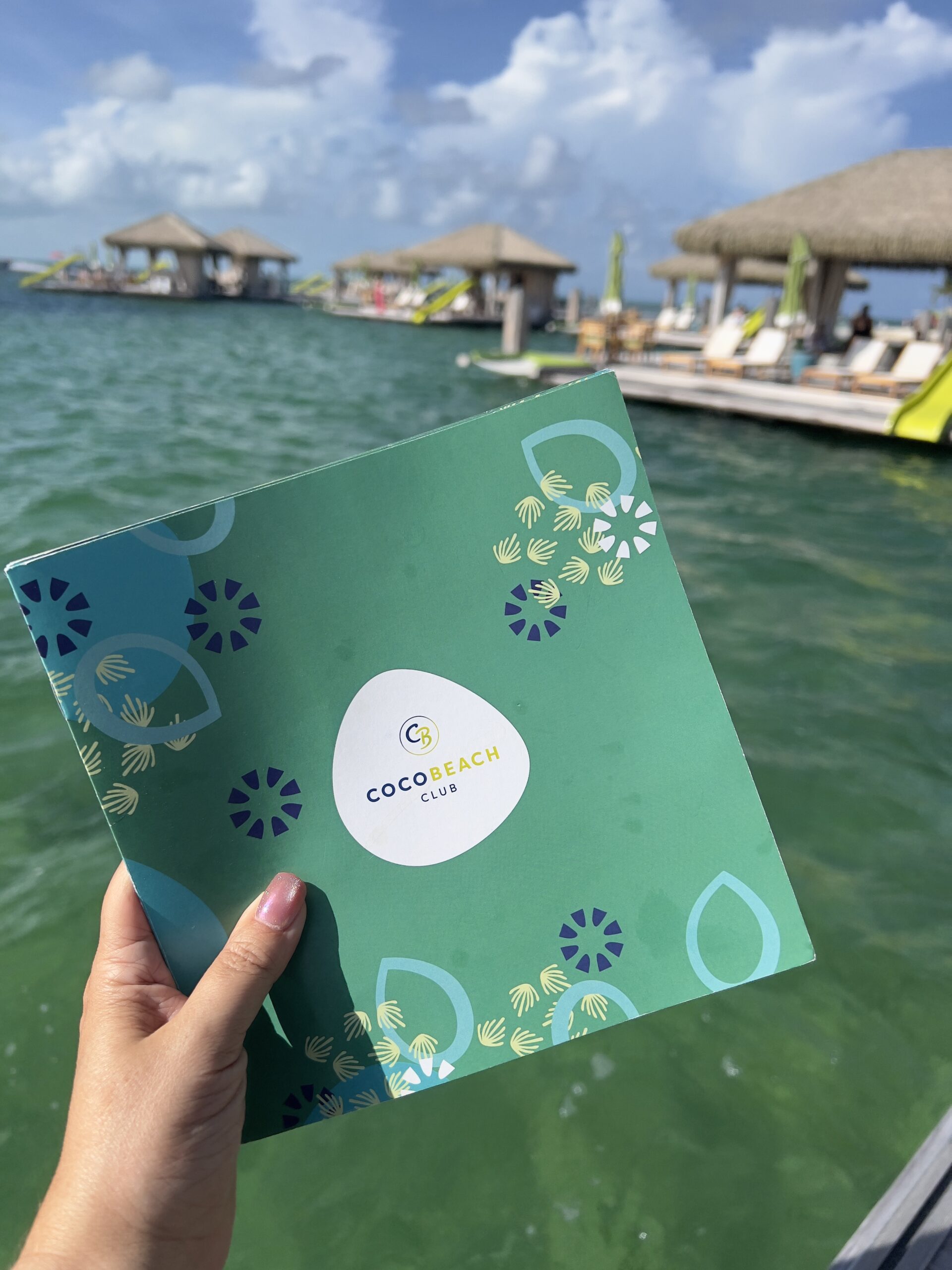 The Overwater Cabanas at Perfect Day at CocoCay