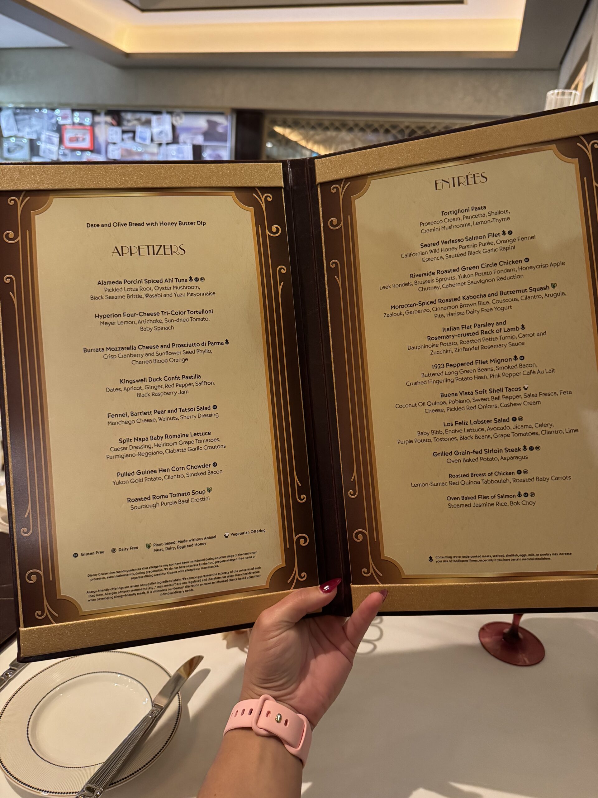 1923 Menu
