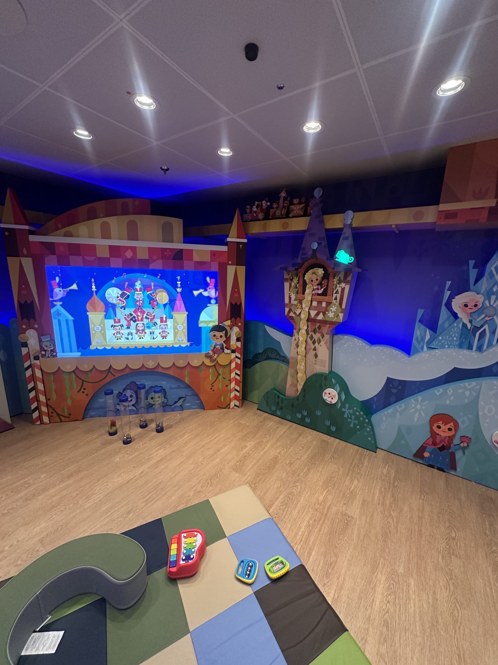 "it’s a small world" Nursery on the Disney Destiny