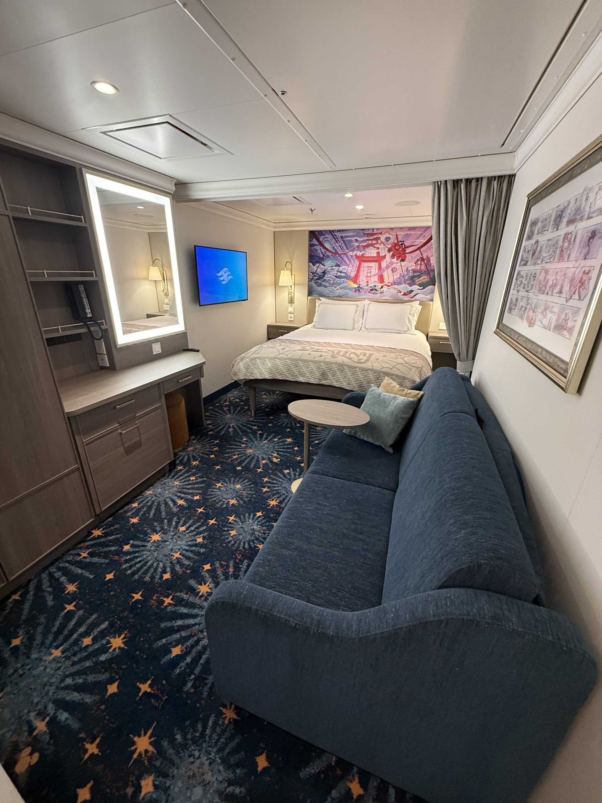 Inside Staterooms of the Disney Destiny