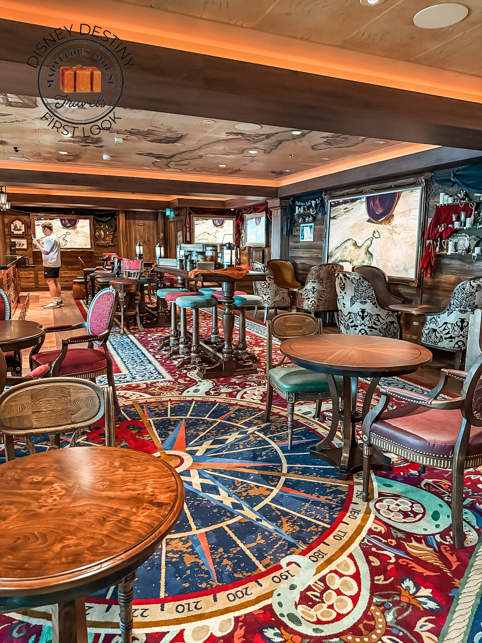 Raise a Glass at Cask & Cannon: A Pirates of the Caribbean Pub Aboard the Disney Destiny