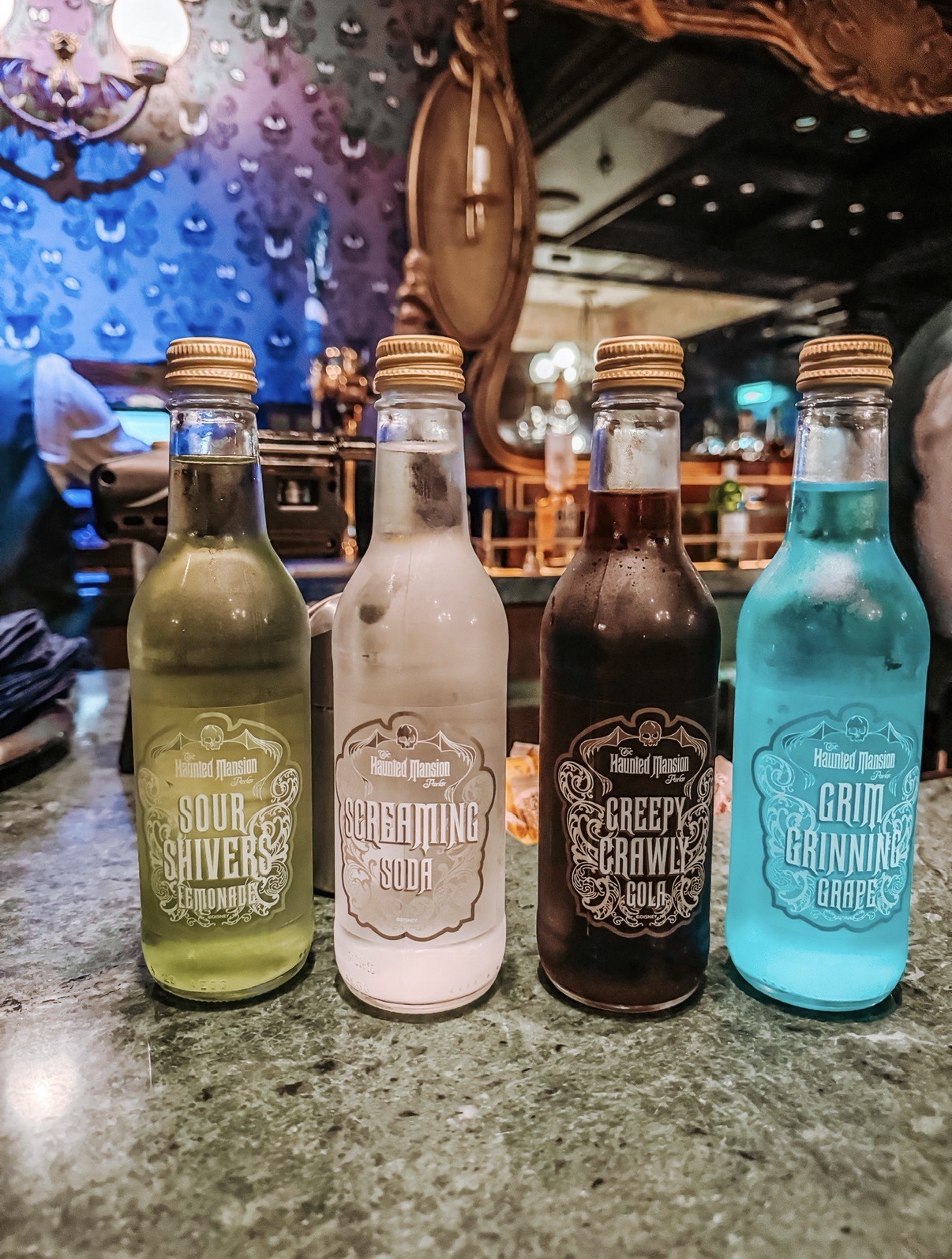 The Haunted Mansion Parlor Aboard the Disney Destiny