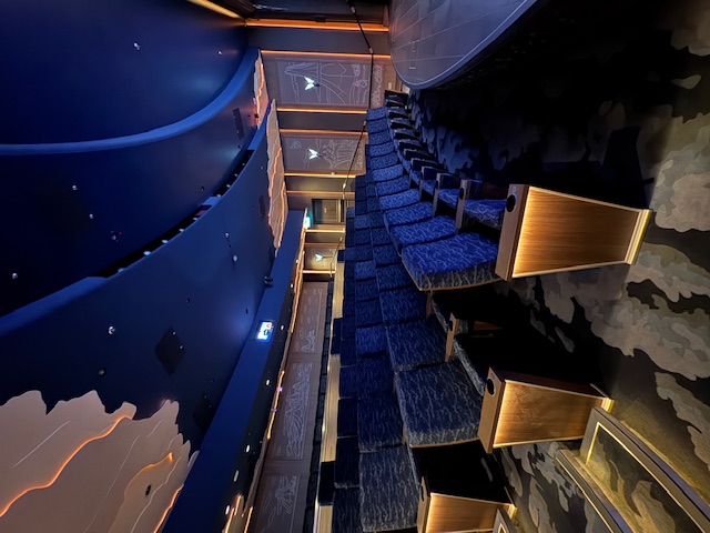 Discover Never Land Cinema & Wonderland Cinema on the Disney Destiny