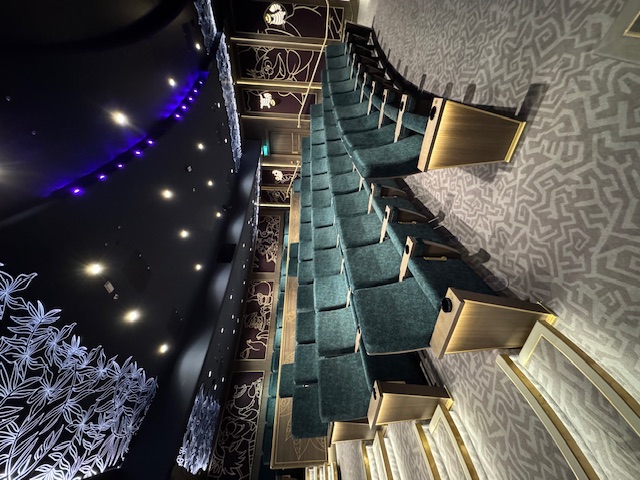 Discover Never Land Cinema & Wonderland Cinema on the Disney Destiny