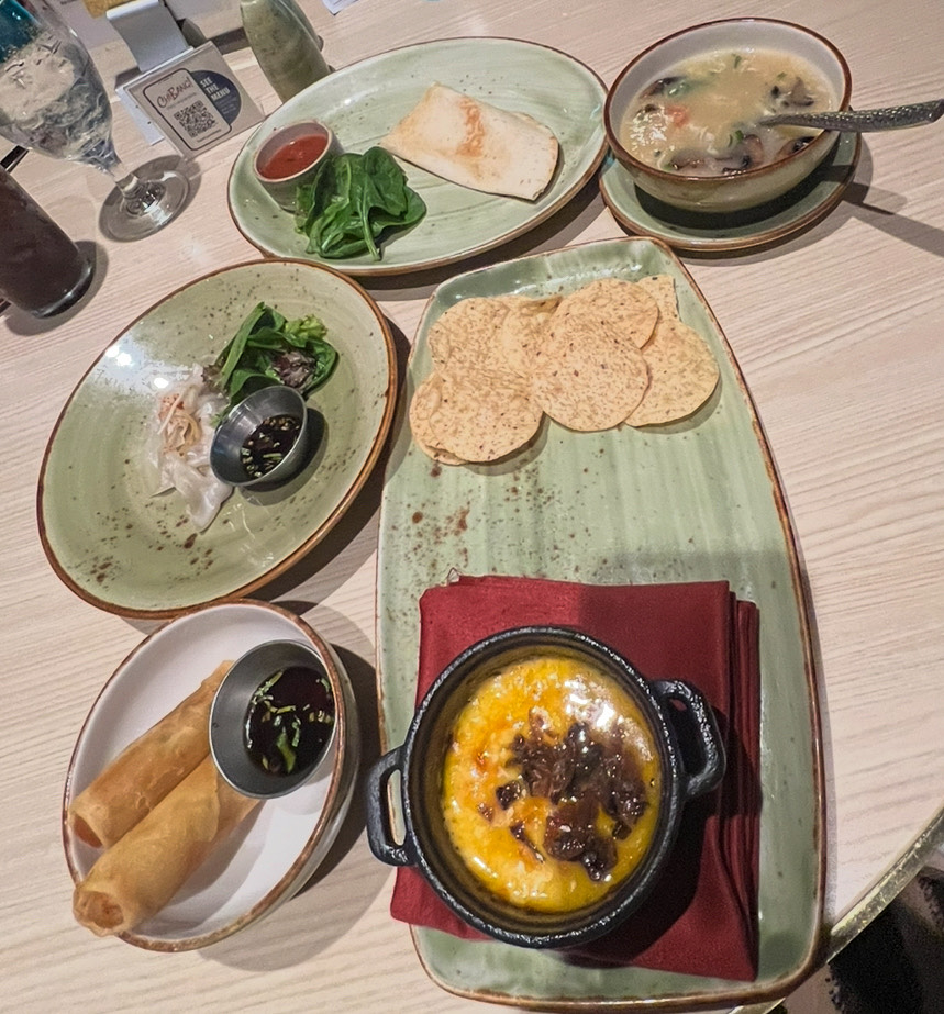 Chibang appetizers Free Specialty Dining on Carnival Excel Class Ships