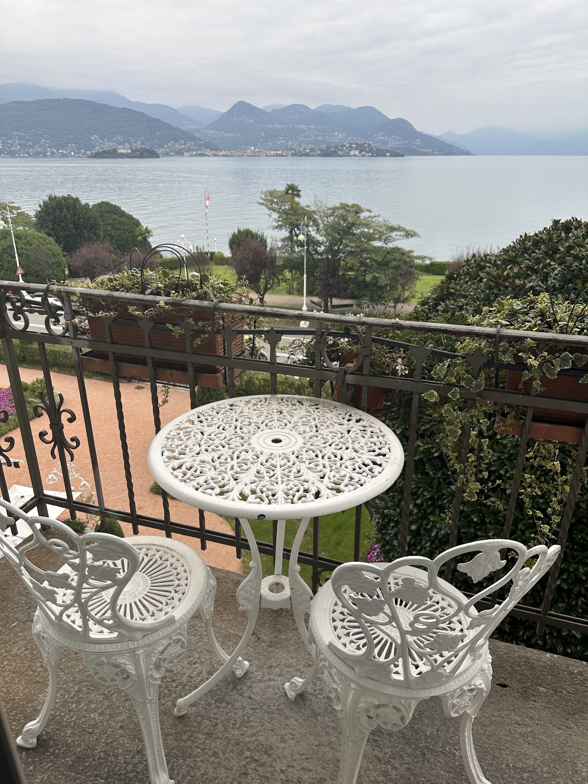 Balcony Room View on Lake Maggiore, Italy