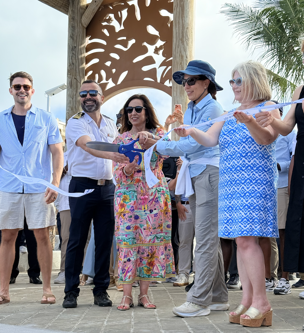 Relax Away Ribbon Cutting Relax Away Half Moon Cay Grand Opening