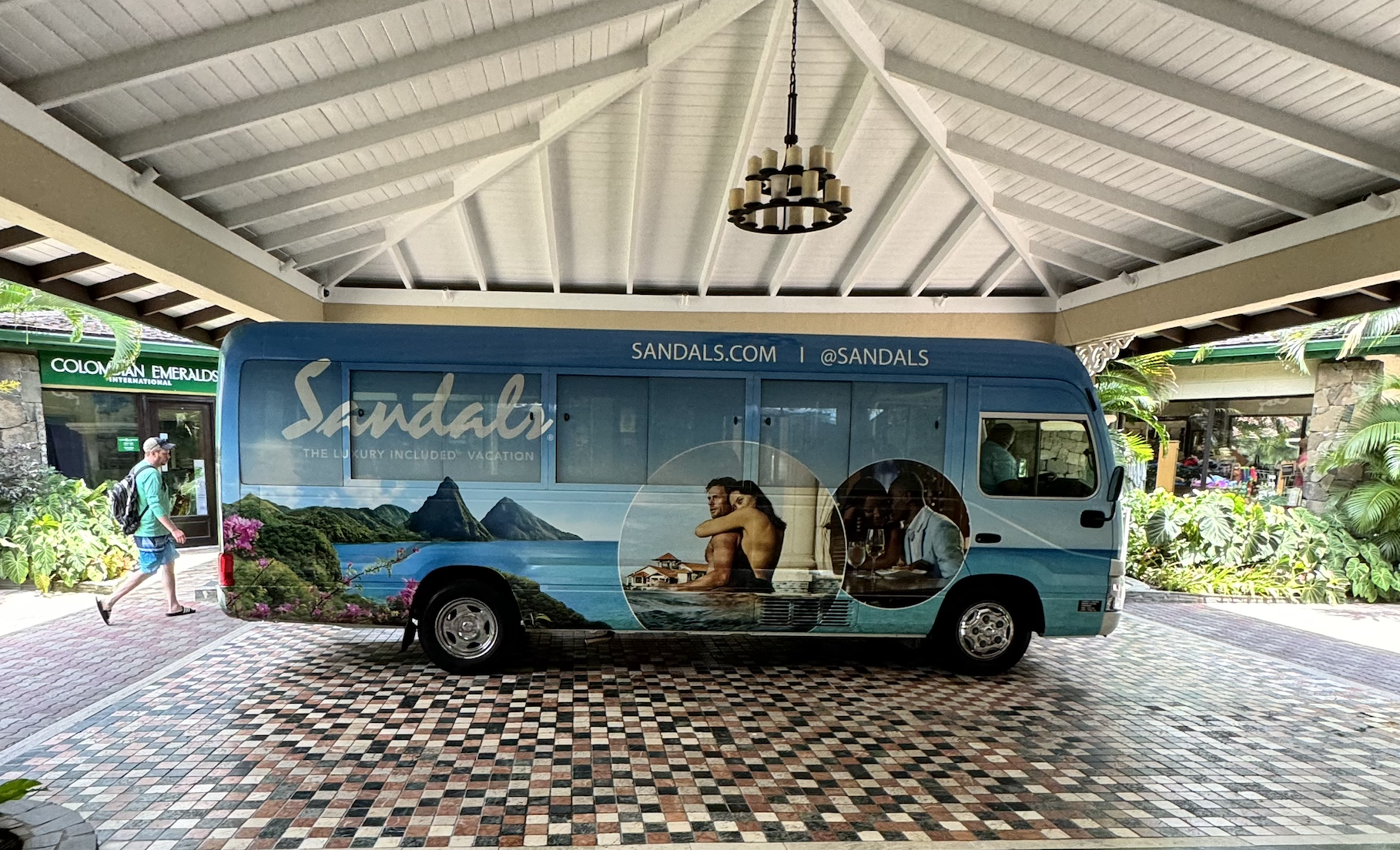 Sandals Transfer Bus for Stay and Play
